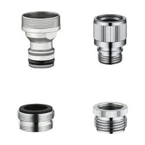 Faucet Quick Connector Adapter Universal Fitting for Shower Bath Plumbing Connection Plated Finish