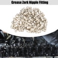 thumbnail image 2 of Unique Bargains 50pcs M6x1 Car Grease Nipple Fitting 90 Degree Right Angle Nickel Plated Steel Grease Zerk Adapter, 2 of 6