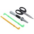 thumbnail image 4 of Herramienta Para Atar Nudos De Línea De Pesca ANGGREK Kit De Herramientas Para Atar Bucles De Pesca Material ABS Ligero Con Tijeras Nivel De Nudo De Gancho Simple Y Doble, 4 of 8