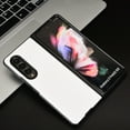 thumbnail image 6 of Case for Samsung Galaxy Z Fold 4, Carbon Fiber Leather Soft TPU Shockproof Drop Resistant Anti-Scratches Slim Folding Cover for Samsung Galaxy Z Fold 4,White, 6 of 6