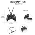 thumbnail image 2 of Stainless Steel Gamepad Urn Pendant Necklace for Cremation Ashes Keepsake Memorial Jewelry Necklace for Ashes of Loved One, 2 of 7