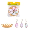 thumbnail image 1 of Easter Egg Hanging Decoration - Woven Eggs for Festive Scene Layout, 1 of 4
