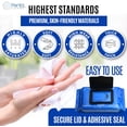 thumbnail image 3 of PentaCleanse Advanced 75% Alcohol Hand Wipes - Sanitizing, Cleaning, Pharmacist Developed, Moisture Seal Package, Size 6 x 8 Inch (15.2 x 20.3 cm), 4 Pack (240 Wipes Total), 3 of 12