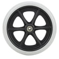 thumbnail image 2 of Ruedas delanteras de Silla de Ruedas, Ruedas para Sillas de Ruedas con Discapacidad Sin Deslizamiento Sin Deslizamiento, Goma Que Ahorran Mano de Obra para Vehículos, 2 of 7