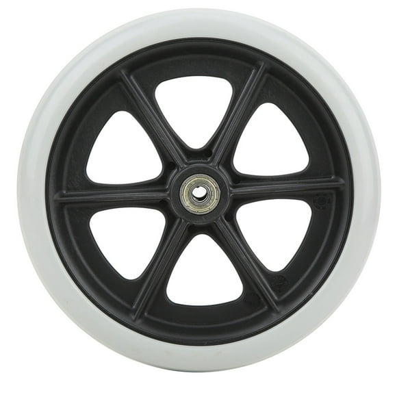 Ruedas delanteras para silla de ruedas de 8 pulgadas Ruedas TPR para discapacitados Accesorio para silla de ruedas