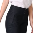 thumbnail image 4 of Pantalon Largo 32 100% Lino Color Azul Marino 30, 4 of 5