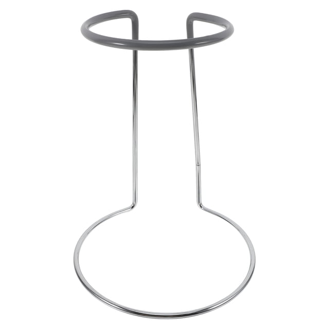 Miangastore Iron Wine Decanter Holder Stand for Home Grey Color Durable Kitchen Helper 7.5 Inches High