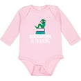 thumbnail image 3 of Inktastic Future Bookworm in Training Reading Boys or Girls Long Sleeve Baby Bodysuit, 3 of 5