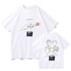 thumbnail image 1 of Camiseta de Anime Slam Dunk para Sakuragi Hanamichi Kaede Rukawa, camiseta de Manga corta japonesa de gran tamaño para mujer, envío gratis xuanjing unisex, 1 of 2