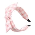 thumbnail image 2 of Bradem Fashion Stripe Hair Bow Headbands - Random Color Ears Design, Knot Style, Hair Accessories for Women & Girls, 2 of 8