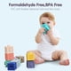 thumbnail image 2 of Bite Teether Bath Toys For Baby Kid Water Toy Rubber Soft Building Blocks Cognitive Sounding Toys in Bathroom Toy For Baby heqiyong LED, 2 of 2