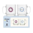 thumbnail image 1 of Taza Firenze Toy de Vidrio 280 ml 2 Piezas, 1 of 5
