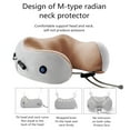 thumbnail image 3 of U-shaped Massage Pillow Electric Neck Massager 15min Timing Comfortable Vibration Massage Built-in Battery Massaging Neck Pillow for Neck Relax Pain, 3 of 7