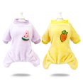 thumbnail image 3 of Mono Kawaii para perro, ropa cálida de invierno para perros pequeños, disfraz de gato, Yorkie, Bulldog Francés, pijama para Chihuahua, 3 of 4