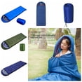 thumbnail image 3 of Sleeping Bags for Adults,Lightweight Sleeping Bags For Backpacking,3 Season Single Sleeping Bags for Outdoor, Hiking, Camping NAVY 700G, 3 of 8
