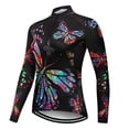 thumbnail image 2 of 2022 Nuevo diseño de camiseta de ciclismo de manga larga para mujer, camisetas y camisetas coloridas para bicicleta de montaña, ropa deportiva anti-UV para bicicleta, ropa MTB, 2 of 5