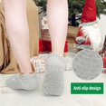thumbnail image 5 of Slipper Socks, PUTUO Fuzzy Socks, Thermal Cozy Warm Fluffy Winter Warm Socks, 1 Pair Plush Socks for Men, Christmas Gifts for Men, 5 of 7