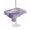 Purple/Beige, variant on Outdoor Tablecloth with Umbrella Hole for Patio/Picnic/Party/Camping, Mountain Peak Waterproof Table Cloth Rectangle Table Cover Washable, Gray Beige Mist Zen Modern Fantasy (60"x 102")