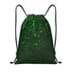 thumbnail image 1 of Fotbe Green Sparkling Bolsa Mochila con Cordón Estampada, Bolsa de Gimnasio Deportiva, Bolsa Cinch, Bolsa con Cordón para Hombres y Mujeres-Medium, 1 of 6