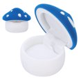 thumbnail image 1 of Organizador De Joyas De Viaje, Mini Joyero De Joyería Retro Blue Mushroom Forma Para Organizar El Anillo Pulsero De Cuello, 1 of 7
