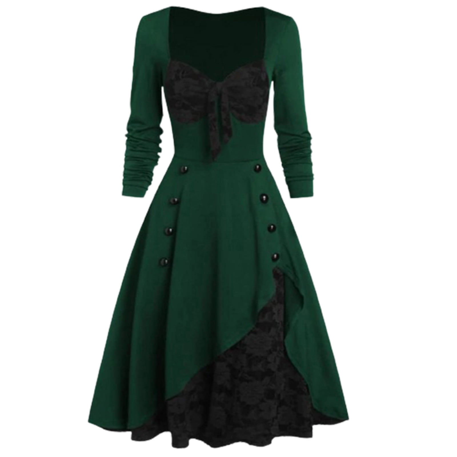 chinese dress ladies 1940s Long Sleeve Gown main image 1