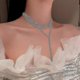 thumbnail image 3 of Fashion Multi-layered Chain Pearl Necklace For Women Pearl Rhinestone Pendants Necklaces Choker Bead Chain Jewelry---Product code 43985, 3 of 5