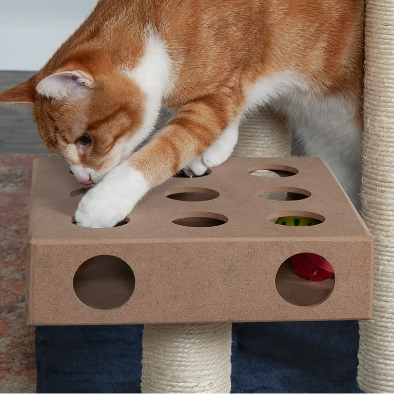 FurHaven Pet Cat Tree | Tiger Tough Cat Tree House Furniture for