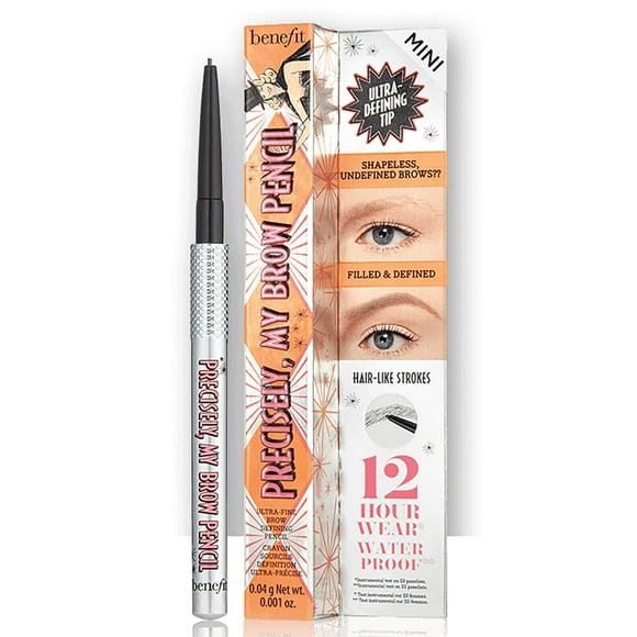 Benefit Benefit Precisely My Brow Pencil Ultra- Fine Brow Defining Pencil Mini # 04, 0.001 fluid_ounces, shade 4