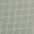 thumbnail image 3 of MSI Retro Gray Scallop 13.19 in. x 11.22 in. x 6mm Glossy Porcelain Mesh-Mounted Mosaic Tile (13.65 sq. ft. / case), 3 of 4