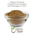 thumbnail image 3 of Organic Way Dandelion Root Powder (Taraxacum officinale) - Herbal Tea | European Wild-Harvest | Organic & Kosher Certified | Non GMO & Gluten Free | USDA Certified | Origin - Albania (1/4LBS / 4Oz), 3 of 5
