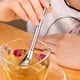 thumbnail image 5 of Wosthever Filtro de té, cuchara de Bombilla de acero inoxidable, agujeros huecos, pajitas prácticas reutilizables, accesorios de barra de Type2 NO2, 5 of 6