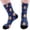 Navy, variant on Personalized Photo Socks Custom Text and Image Print for Men Women Unisex Crew Socks Perfect Personalized Gift Idea