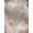 Blue Rust Cream, Pattern 2, variant on ODIKA 8'x10' Washable Area Rug Non-Slip Chair-Friendly Mat Front Fluid Door Subtle Drifting Motifs Bedside Beige Ru Skid for Dining Room, Large Office, Lounge