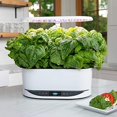 thumbnail image 5 of AeroGarden Indoor Home Garden Bounty 40W LED Growing Light System Kit, White, 5 of 5