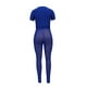 thumbnail image 5 of SAYOO Conjuntos de Pantalones Largos para Mujer, Tops Cortos de Manga Corta de Color Puro + Conjunto de Pantalones Transparentes de Cintura Alta SAYOO  Moda, 5 of 8