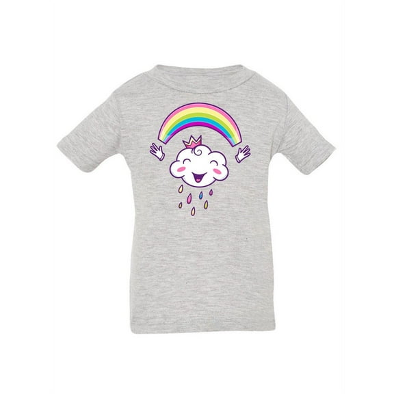 Cloud And A Rainbow T-Shirt Infant -Image by Shutterstock,  12 Months
