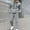 Light Gray, variant on Men's 2 Pieces Tracksuits Athletic Full Zip Tracksuit Jacquard Jogging Set Jackets And Pants Outfit Jogging Tracksuit Mens