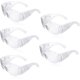 thumbnail image 1 of Gafas de seguridad de 5 piezas contra gotas Protección ocular Gafas de polvo Gafas de seguridad antivaho transparentes para uso diario, bricolaje, laboratorio, soldadura, molienda, 1 of 2
