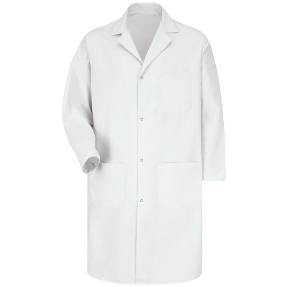 Red Kap Men's Long Sleeve Lab Coat