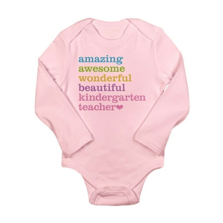

CafePress - Kindergarten Teacher Body Suit - Long Sleeve Infant Bodysuit