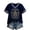 Blue, variant on JULMCOMO 9/11 25th Anniversary T Shirts for Women 2001-2026 Never Forget V Neck Patriotic Shirts American Flag Vintage Graphic Tees Blue XL