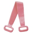 thumbnail image 1 of Silicone Shower Double-Sided Long Handle Artifact Pull Back Strip Bath Towel, 1 of 6