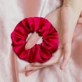 thumbnail image 2 of Simnice 60 Colors Large Satin Hair Scrunchies & Elastic Hair Ties  Ponytail Holder for Women Girls, 2 of 5
