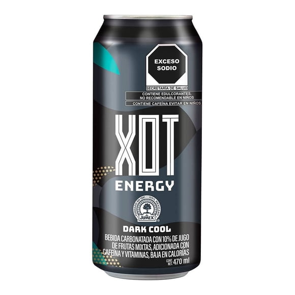 Bebida enrgética XOT Energy dark cool 470 ml