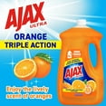 thumbnail image 3 of Ajax Ultra Triple Action Liquid Dish Soap, Orange Scent, 90 Fluid Ounce, 3 of 3