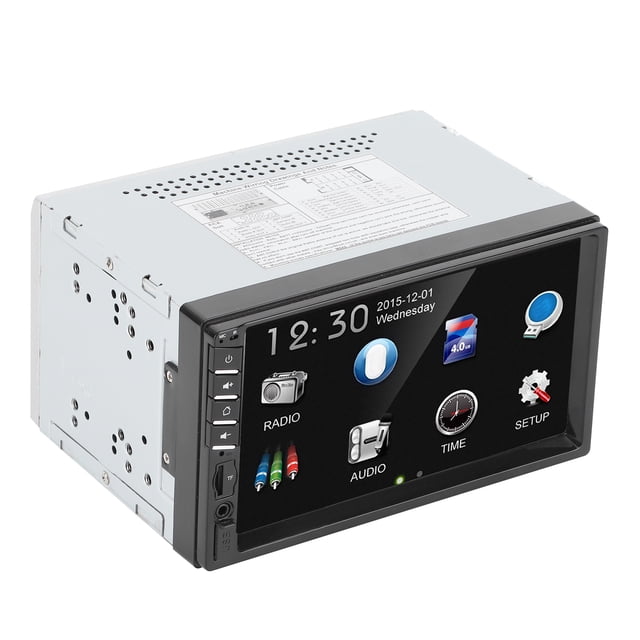 Reproductor MP5 para coche 2Din, pantalla táctil de 7 pulgadas, Radio FM de alta definición, Audio estéreo, Bluetooth, manos libres