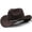 Coffee, variant on Kids Western Cowboy Hat for Boys Girls Sun Adjustable Fit Toddler Headwear Adventures Clothes