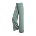 thumbnail image 5 of Zuesphe Fashion Pants for Women Trendy Petite Women Capri Pants Sale Palazzo Pants for Women Casual Tall Womens Cargo Pants Wide Leg, 5 of 5