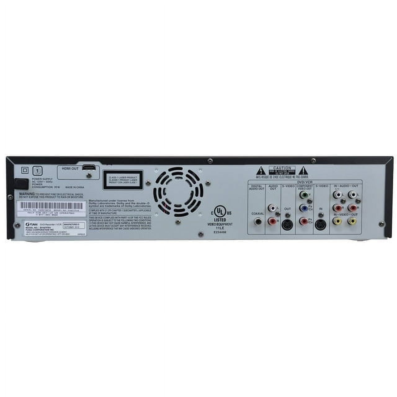 Funai ZV427FX4 Full HD UpConvert DVD Recorder/VCR Combo
