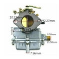 thumbnail image 2 of LisFaxbo Carburetor For 1957-1962 Ford 144 170 200 223 Inline 6 Cylinder Replace For 1 Barrel 1904 Holley Carb, 2 of 4